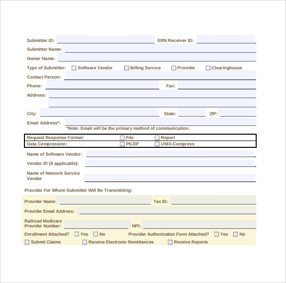 application for a medicare statement form