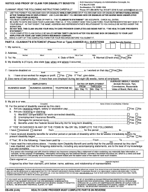 print application for disability benefits