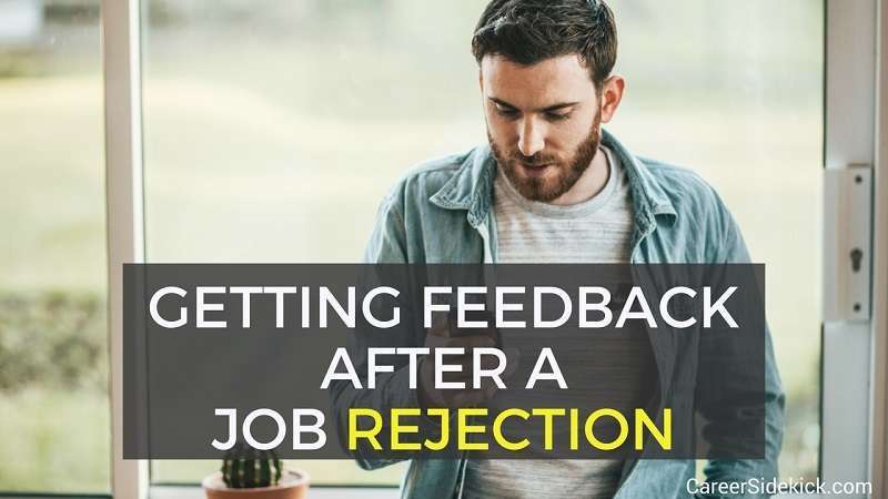how to ask for reasons after job application rejection