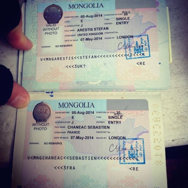 application forms visa to russia mongolia