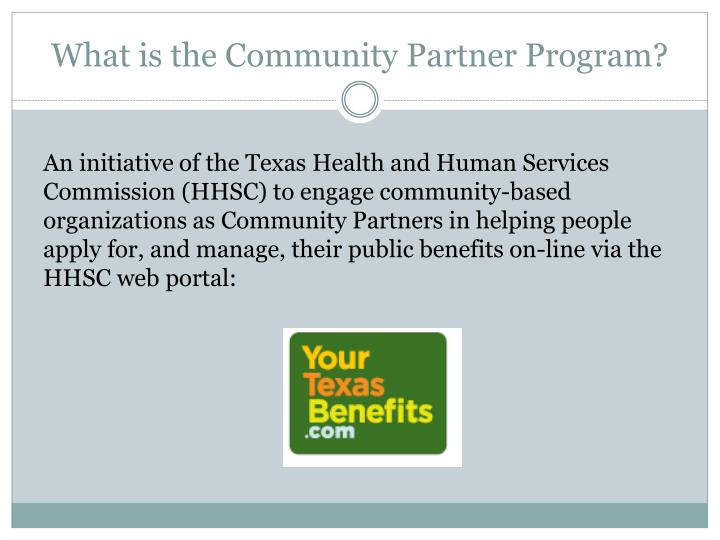 application for benefits texas health and human services commission