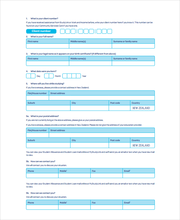 centrelink application form for youth allowance