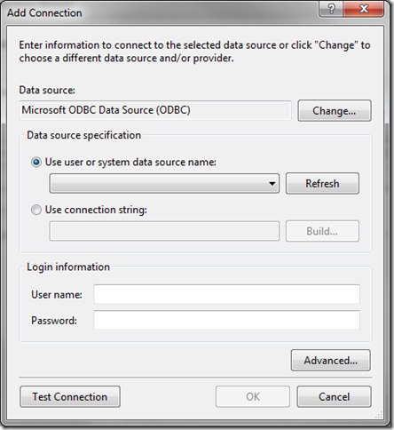 how to create dataset in c windows application