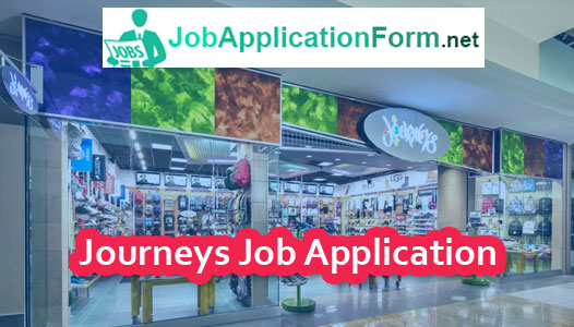 journeys shoe store job application
