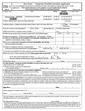 print application for disability benefits